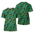Shamrock Beer Lucky Four Leaf Clover St Patrick's Day Pot Of Gold Polo Shirts For Men, Golf Gift For Men