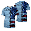 We The People Preamble Patriotic 4th Of July Blue Golf Shirt, 250th Anniversary Golf Shirts For Men