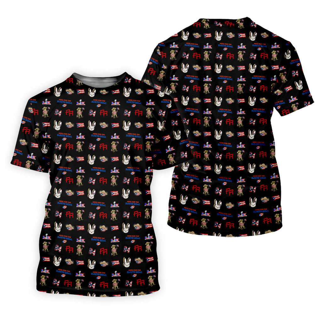 Here For The Benito Bowl Football Theme Black Men Polo, American Football League Gift Ideas For Football Fans