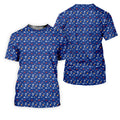 45 47 US Flag Pattern Blue Golf Shirt, Funny Golf Shirt, Golf Shirts For Men, Golf Gift For Men