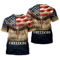 God Bless America 250 Years Of Freedom Retro Golf Shirt, Patriotic 4th Of July Golf Shirts For Men