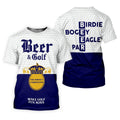 Beer And Golf The Perfect Combination Golf Tops For Men, Golf Shirts For Men, Polo Shirts For Men
