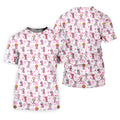 Halloween Horror Character Breast Cancer Polo Shirt, Mens Golf Polo, Golf Apparel For Men