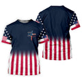 Stand For The Flag Kneel For The Cross Patriotic Golf Shirt, 250 Years 4th Of July Golf Shirts For Men