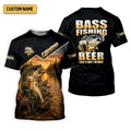 Bass Fishing Beer That's Why I'm Here Funny UPF Shirt, Womens Fishing Shirt, Fishing Shirt