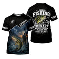 Custom Bass Fishing Lake Sunset UPF Shirt, Long Sleeve Fishing Shirt, Fishing Shirts For Men