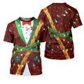 Christmas Lights Disco Ball Pattern Men's Golf Polo Shirts, Christmas Golf Shirt, Golf Gift For Men