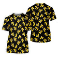 Banana Duck Hawaiian Golf Shirt, Men's Funny Golf Shirts, Polo Shirts For Men