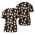 Boo Ghost Cute Pumpkin Halloween Black Golf Shirt, Halloween Gift Idea, Ladies Golf Shirts
