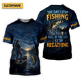 I Stop Fishing The Day I Stop Breathing UPF Shirt, Long Sleeve Fishing Shirt, Mens Fishing Shirts