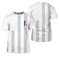 The Game Of Golf American Flag Patriot Golf Tops For Men, Polo Shirts For Men, Golf Shirts For Men