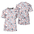 250th Anniversary US Flag Pattern Patriotic Golf Shirt, 4th Of July Golf Shirt Golf Tops For Men, Golf Shirts For Men