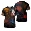 Native Heritage Red & Blue Golf Tops For Men, Native American Ancestry Polo Shirts For Men, Indigenous Peoples Month
