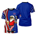 America 250 Patriotic Man 4th Of July Navy Golf Shirt, Golf And Beer Golf Shirts For Men