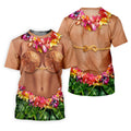 Tropical Theme Party Hawaiian Golf Shirt, Men's Funny Golf Shirts, Polo Shirts For Men