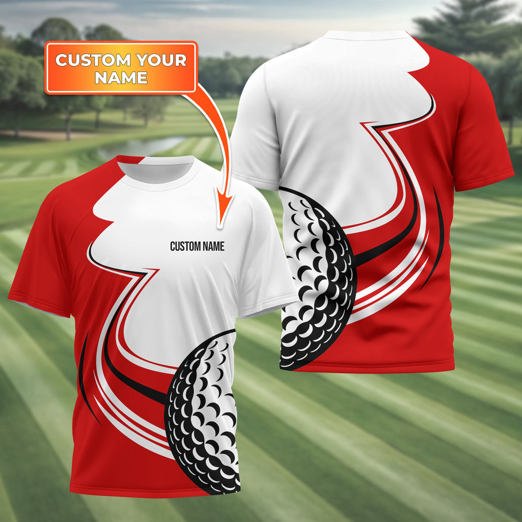Personalized Golf Polo ShirtGolf Shirt For Men, Gift For Golfers