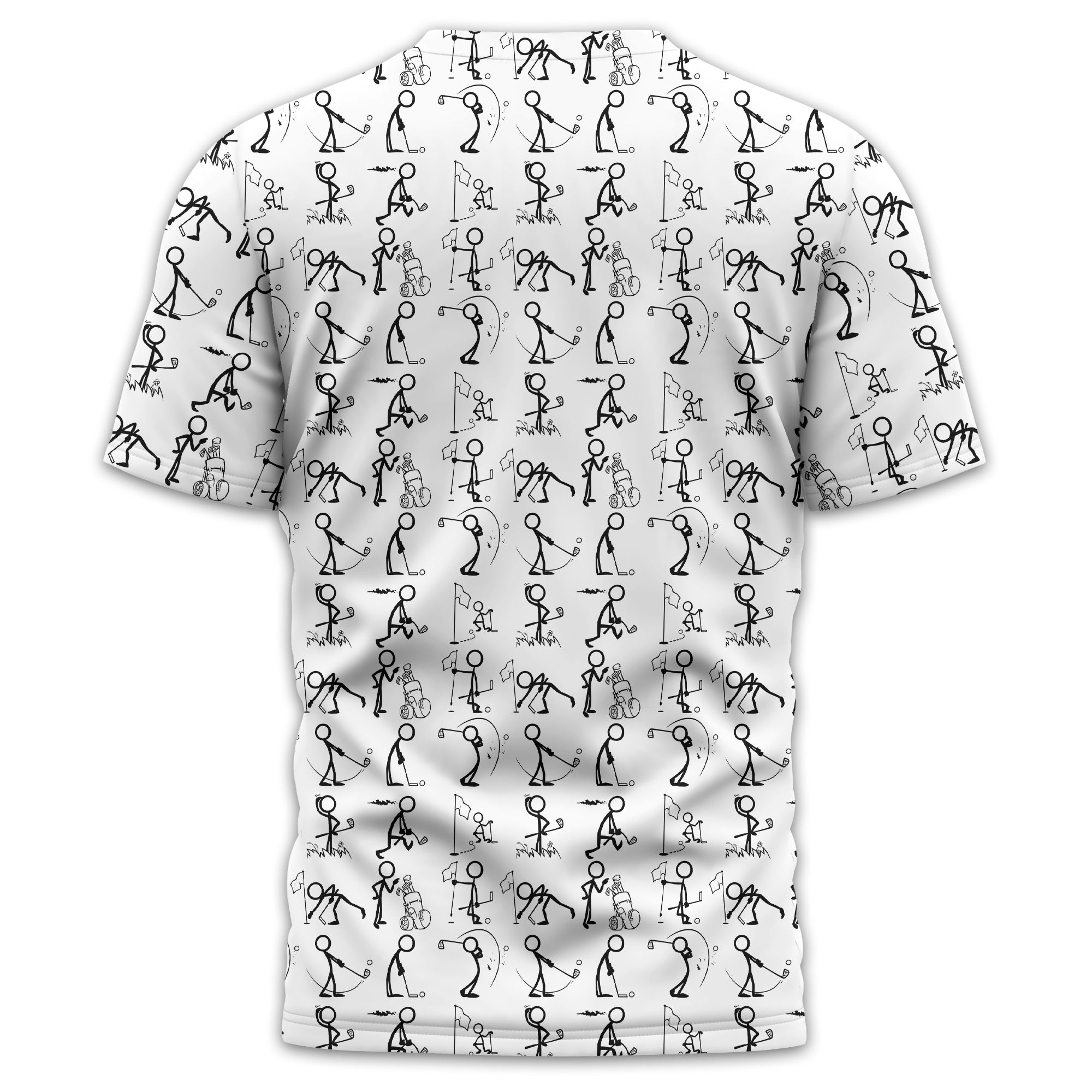 White Golf Polo ShirtFunny Golf Shirt, Gift For Golfers