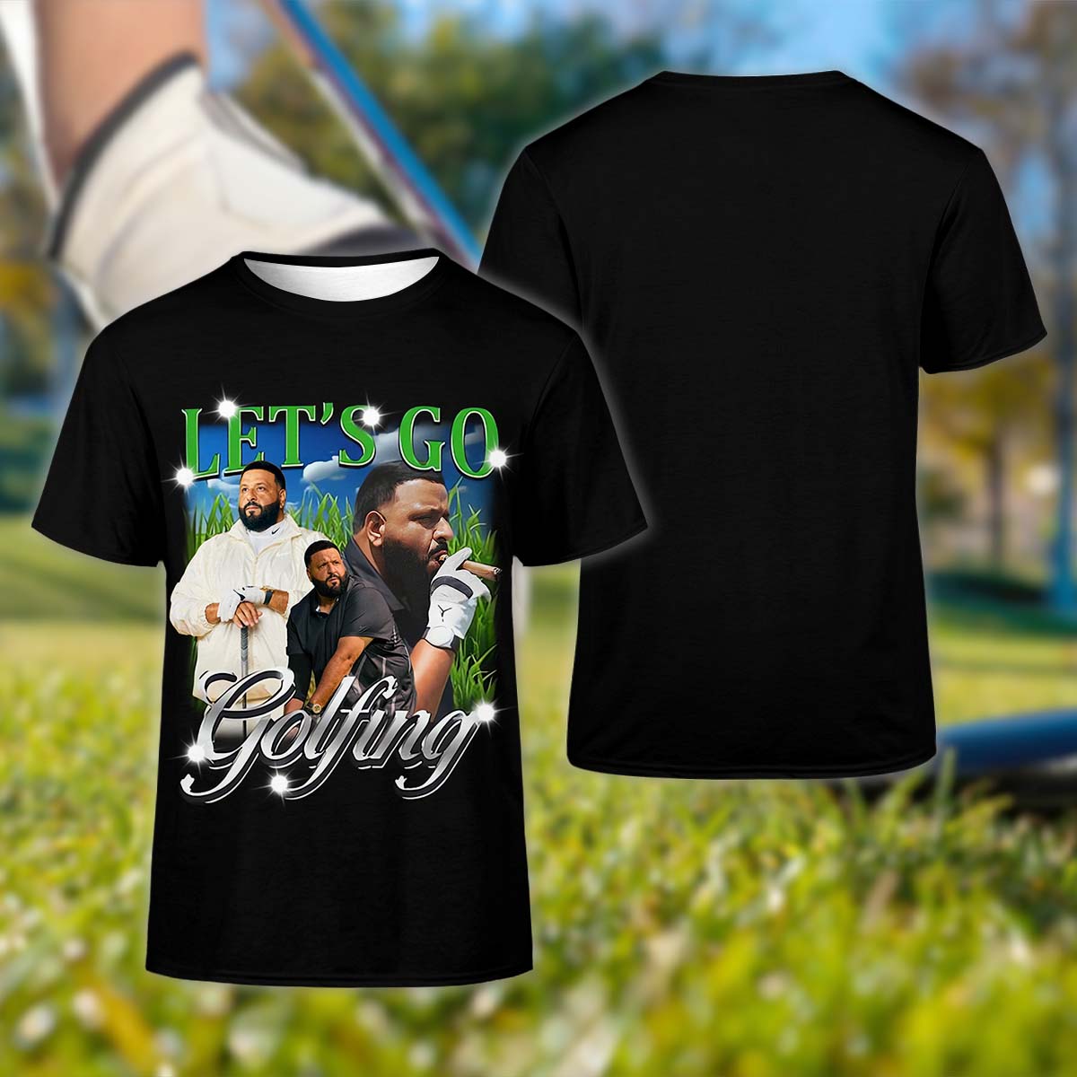 Let's Go Golfing Golf Polo ShirtDJ Rap Tee, Gift For Golfers