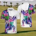 Jungle Swing Golf Polo ShirtGolfing Apparel, Funny Golf Shirt