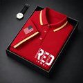 Red Friday Remember Everyone Deployed Printed Polo, Military Honor Polo Shirt For Men