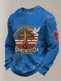 250 Years Faith And Freedom Blue Golf Shirt, Patriotic Golf Shirt, 4th Of July Golf Shirts For Men