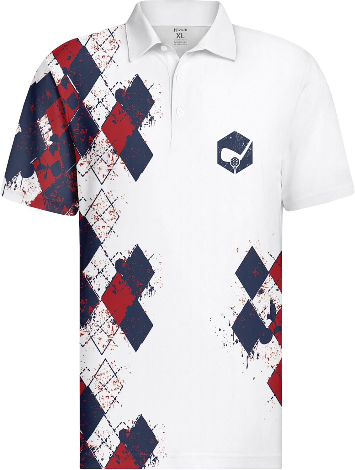 Swing Swear Drink Repeat Funny Golf Polo Shirts, Golf Gift For Men, Golf Shirts For Men