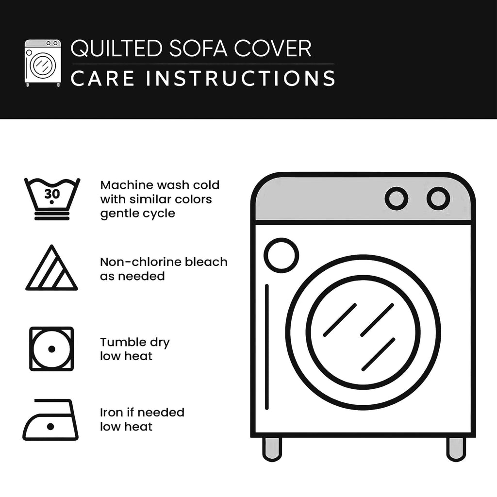 Fiesta Stripes Quilted Sofa Cover Fall Halloween Decor For Sofa Couch