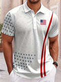 Vintage America 250 Patriotic Shirt Men's polo shirt 4th Of July Shirt
